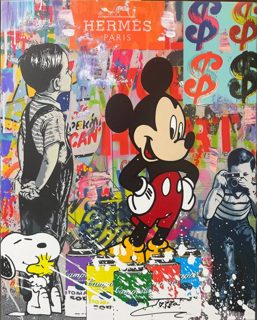 On Spot, original painting by Jozza